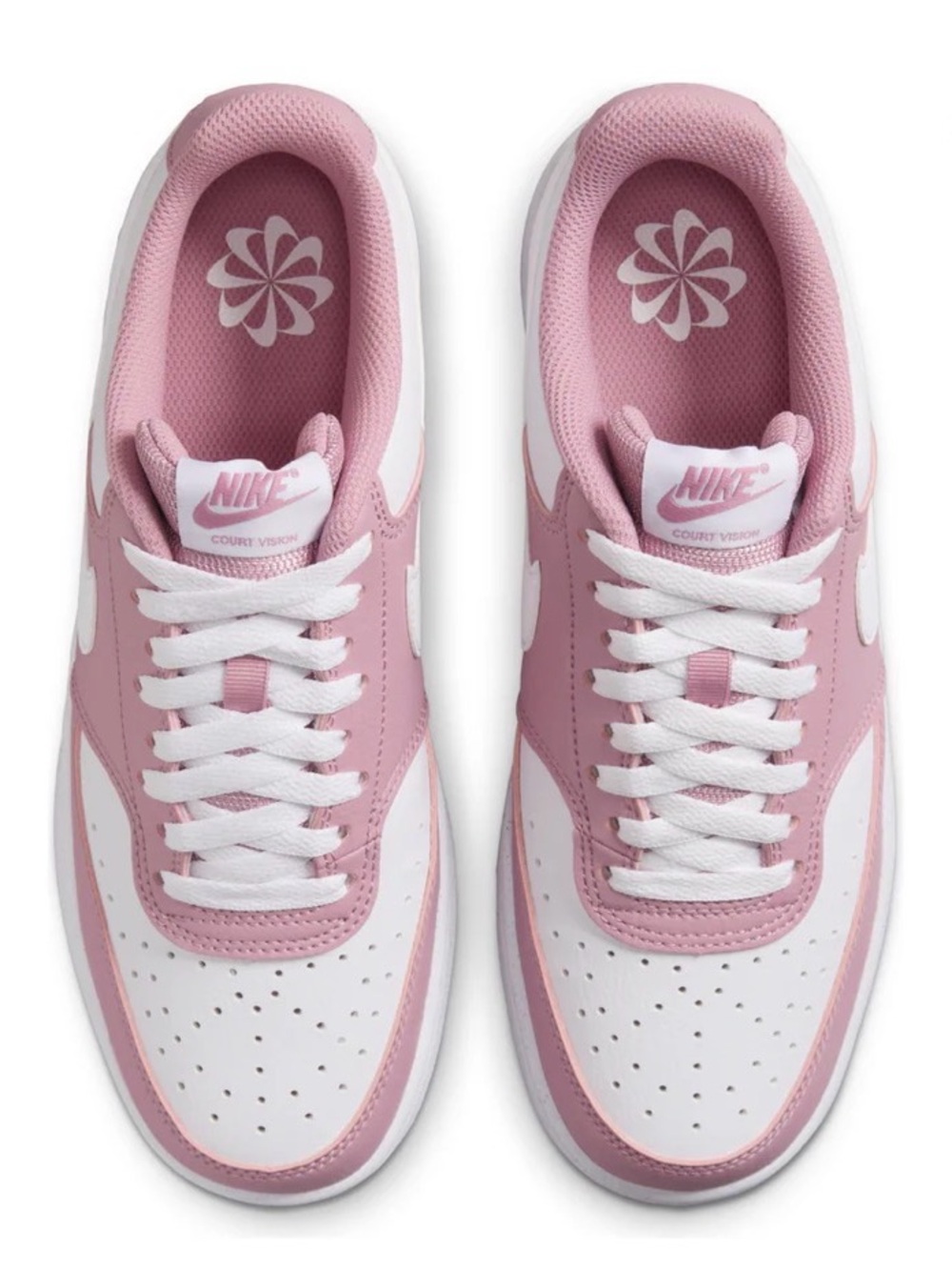 Nike Court Vision Low Next Nature “Sunburst” logo Dunks - Like New - Picture 4 of 6